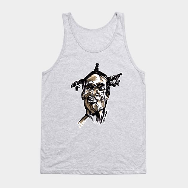 Don't Be a Menace to Loc Dog Tank Top by sketchnkustom